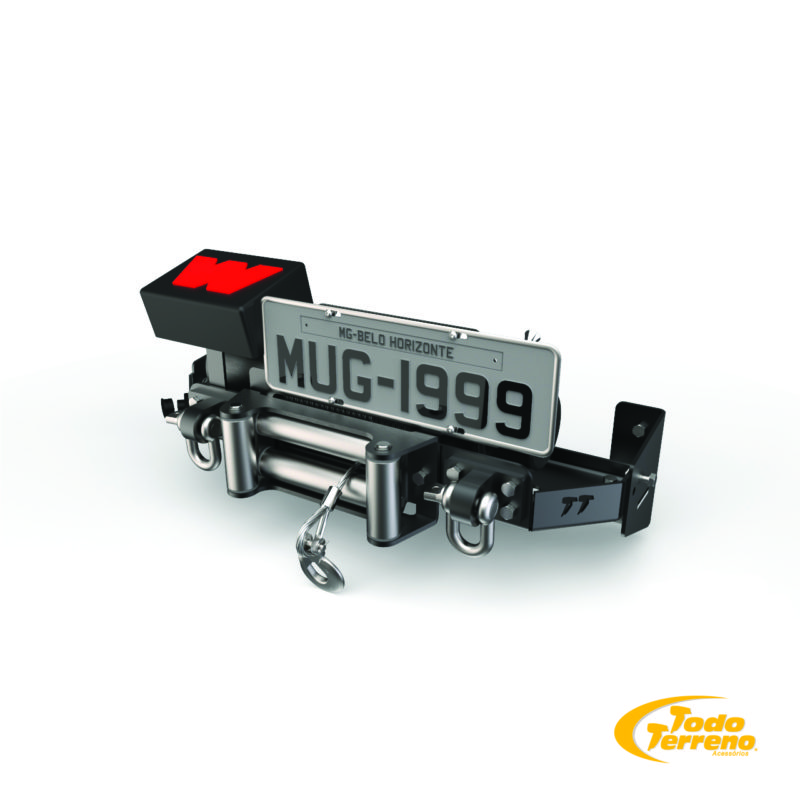 Suporte de Guincho Warn Mitsubishi L200