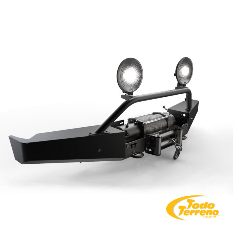 Para-Choque Suporte Guincho Ford Ranger 09 a 12 - Image 5