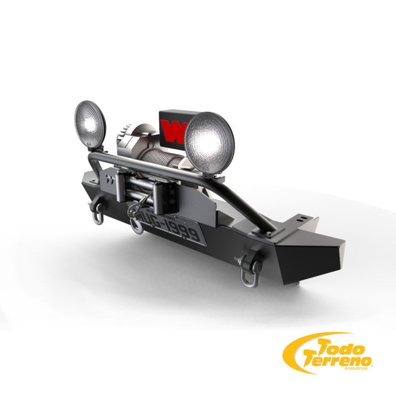 Para-Choque Suporte de Guincho Work Troller T4 09 a 13