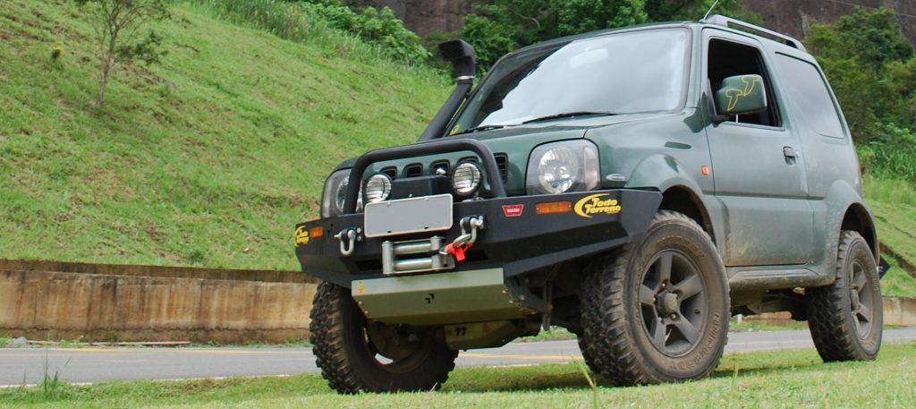 Para-Choque XTR Suporte Guincho Suzuki Jimny