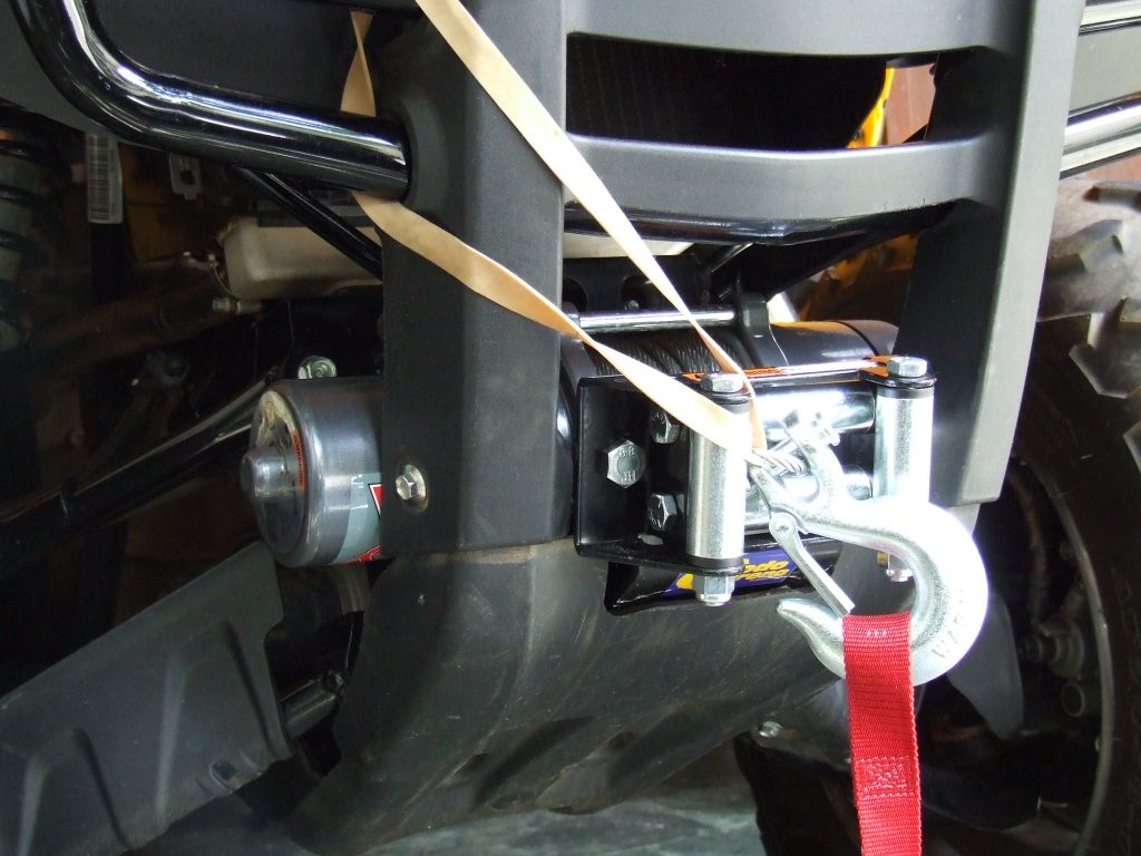 Suporte de Guincho Warn ATV Honda Fourtrax - Image 2