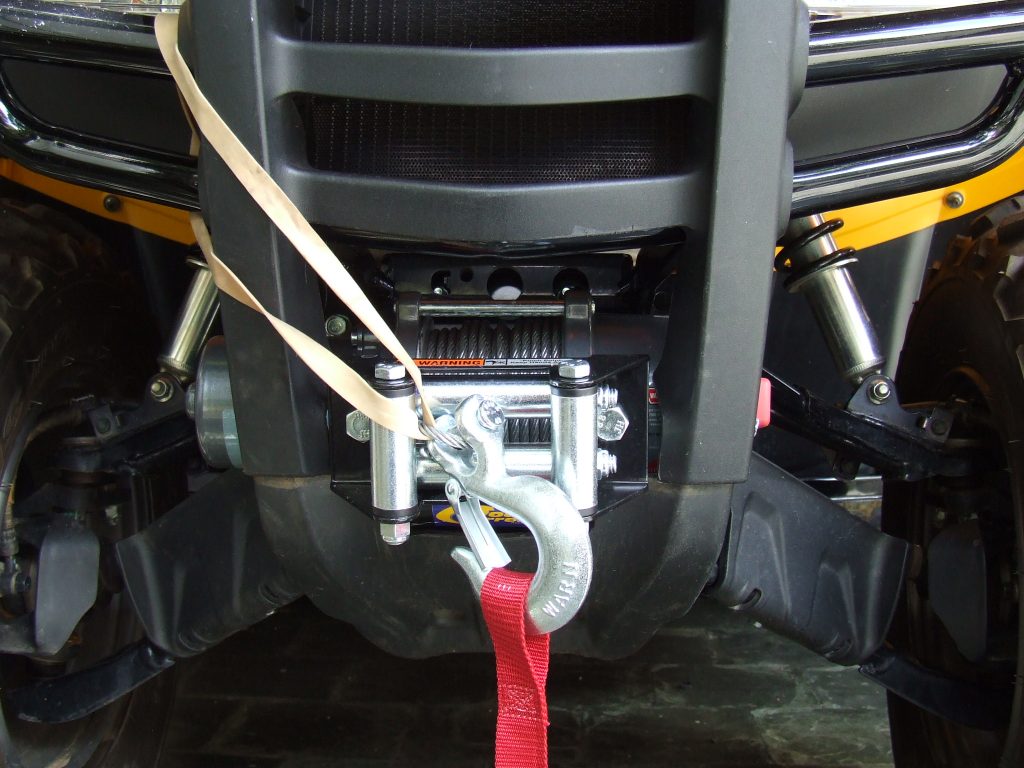 Suporte de Guincho Warn ATV Honda Fourtrax - Image 5