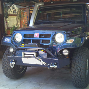 Para-Choque Suporte de Guincho Hipull Troller T4 09 a 13