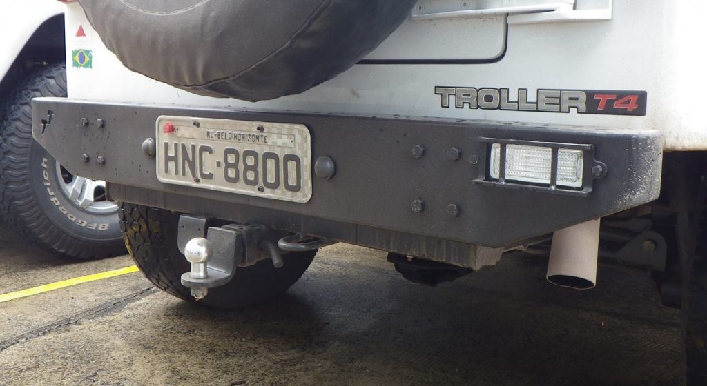 Para-Choque tras.Troller T4 02 a 13