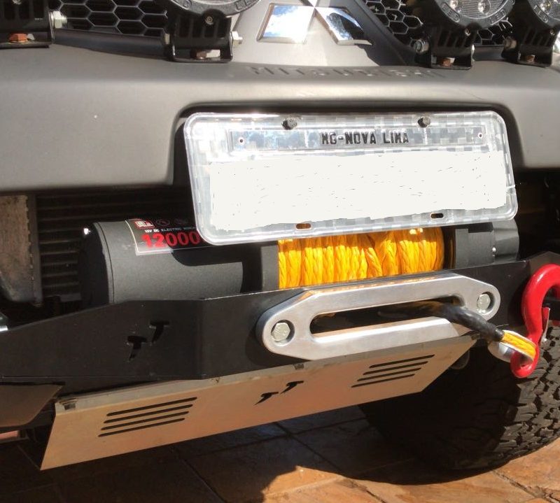 Suporte de Guincho Interno Mitsubishi L200 Triton - Dakar