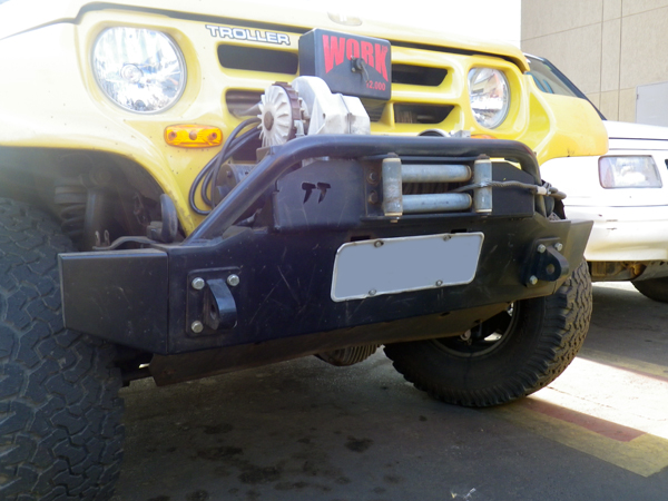 Para-Choque Suporte Guincho Work Troller T4 02 a 08