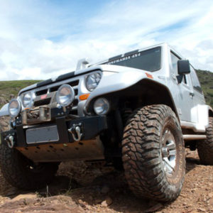 Suporte de Guincho Warn Troller T4 02 a 08