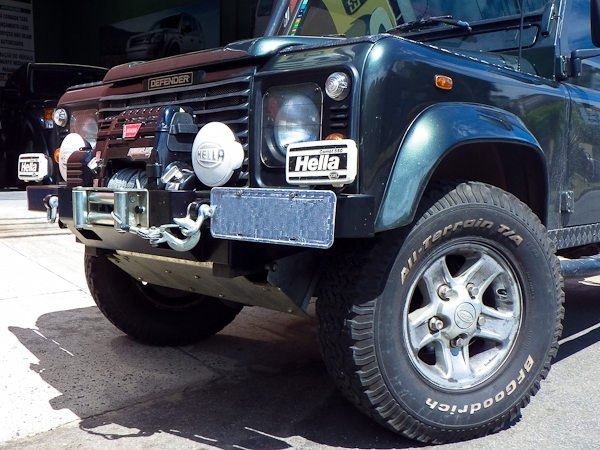 Para-Choque XTREME Land Rover Defender Warn