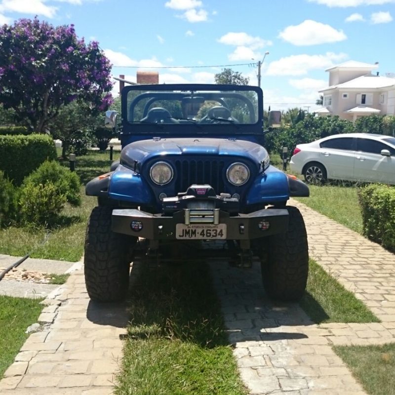 Para-Choque XTR Suporte de Guincho Jeep Ford - Willys