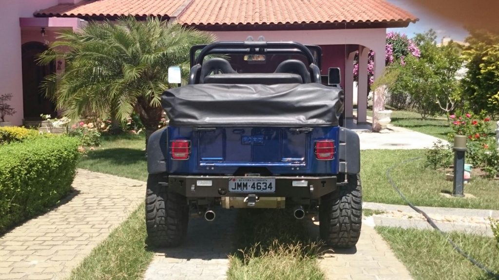 Para-Choque XTR traseiro Jeep Willys - Ford