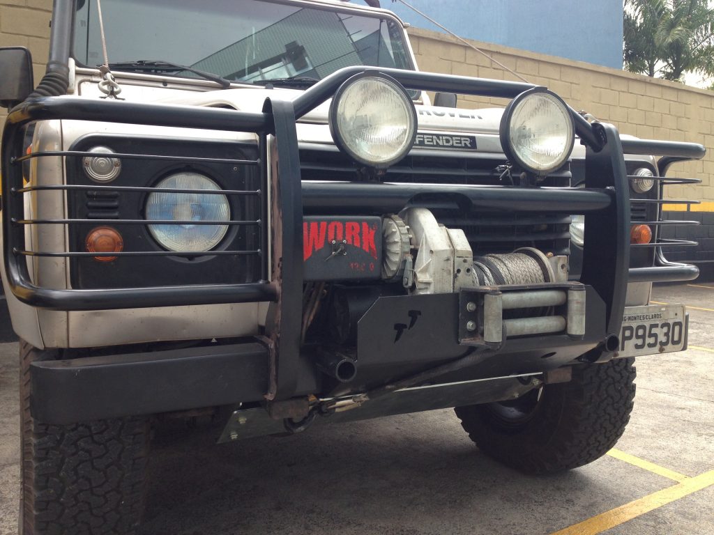 Suporte de Guincho Land Rover Defender Guincho Work