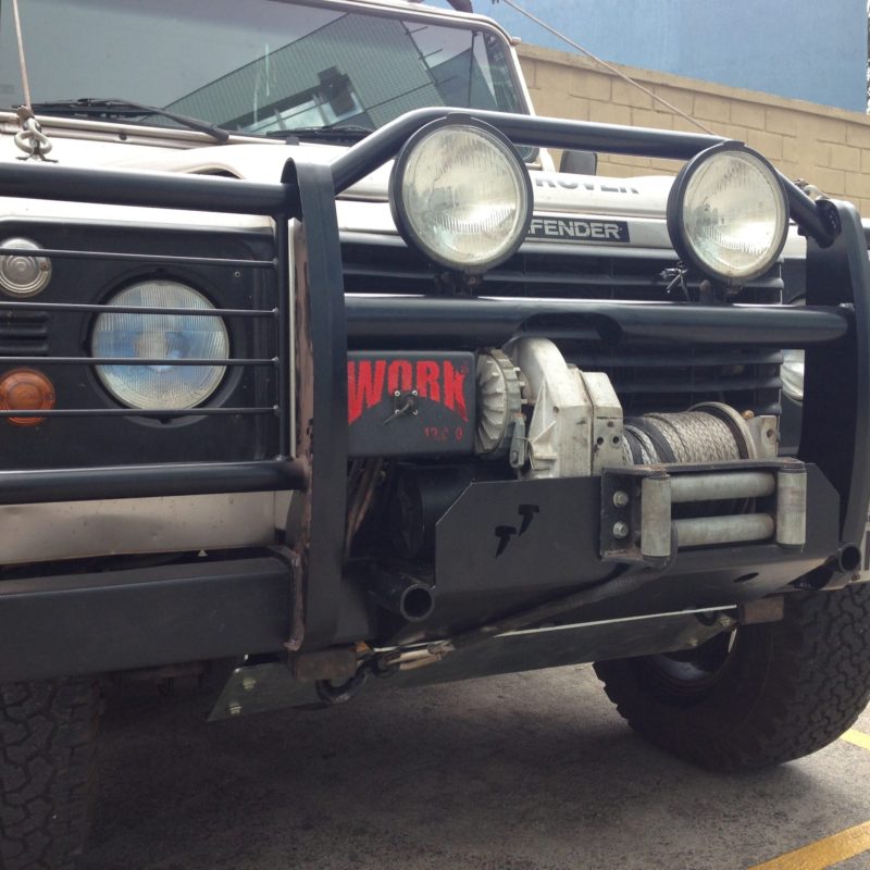 Suporte de Guincho Land Rover Defender Guincho Work