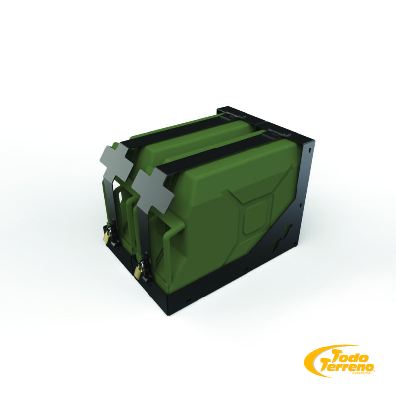 Suporte Galão 20L Bagageiro XTR mod. DUPLO